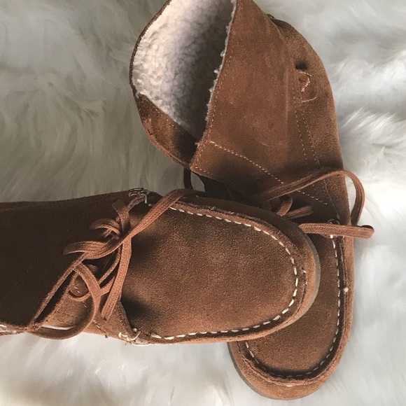♦️Sz 7 | Women’s Moccasins | Tan | Moccasins | American Eagle Outfitters - Picture 1 of 13